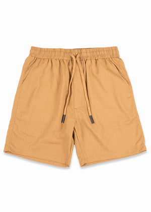 PACK SHORT LINO- BEIGE Y CAMELLO