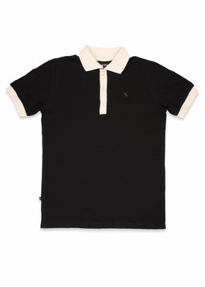 PACK POLO CAMISERO- NEGRO Y ROSADO