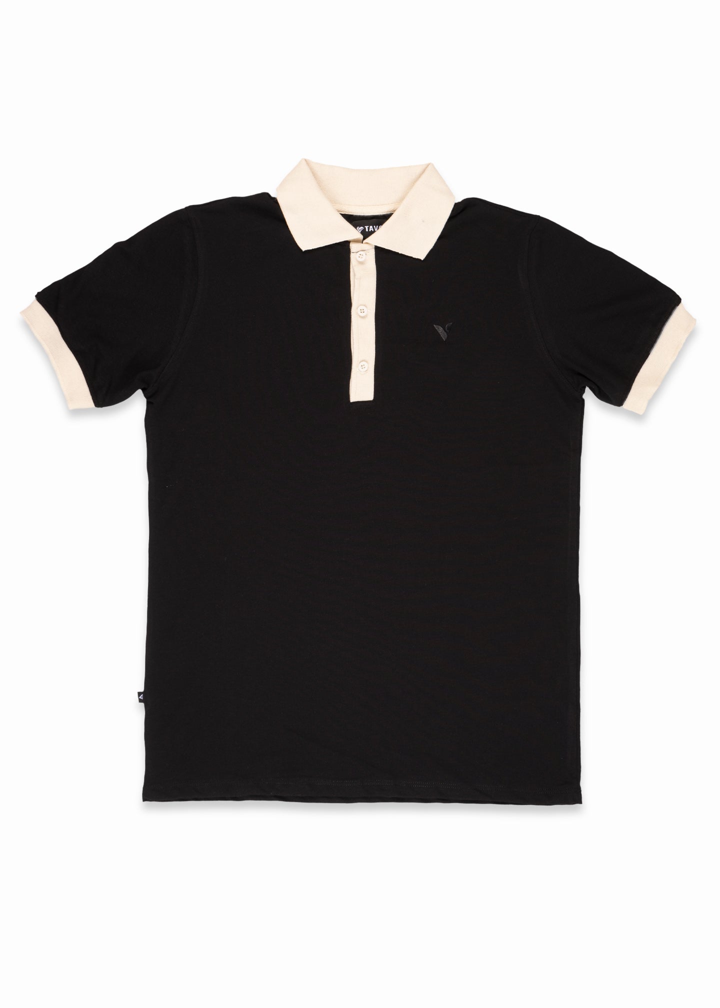 PACK POLO CAMISERO - NEGRO Y BEIGE.