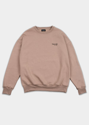 POLERA ESTILO OVERSIZE- BEIGE