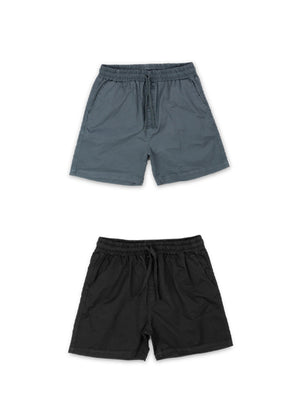 PACK SHORT DRILL- acero, negro