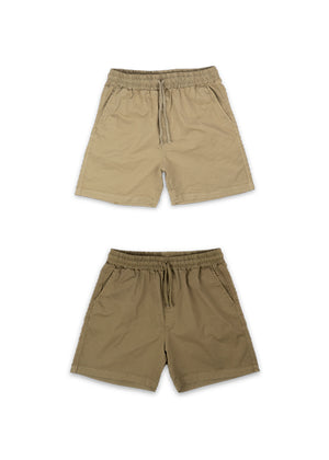 PACK SHORT- beige, marron